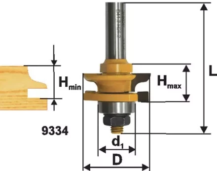 Фреза комб рамочная ф413х26 хв 12мм 9334 купить в Новом Уренгое
