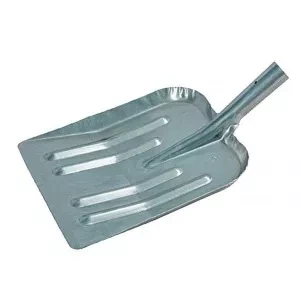 Лопата снеговая 380 х 370 мм без черенка стальная эмалированная СИБРТЕХ Россия 61531 купить в Новом Уренгое