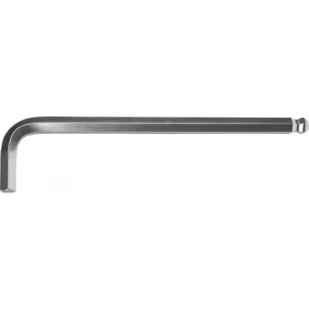 Ключ KRAFTOOL &quot;INDUSTRIE&quot; имбусовый, длинный c шариком, Cr-Mo, хромосатинированное покрытие, HEX 17 27437-17 купить в Новом Уренгое