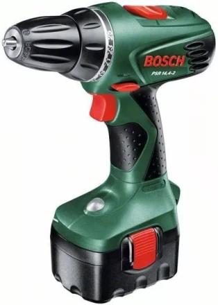 Аккумуляторная дрель BOSCH PSR 14,4-2 1 аккумулятор (0.603.951.G20) купить в Новом Уренгое