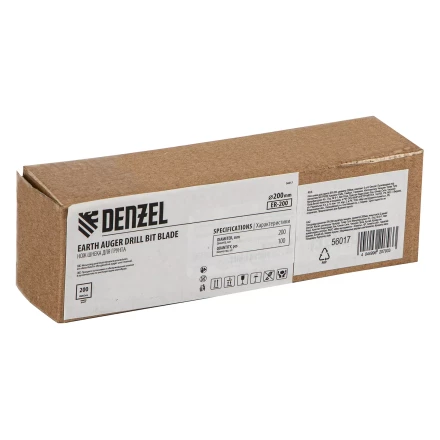Нож шнека для грунта ER-200, диаметр 200 мм, комплект 2 шт Denzel 56017 купить в Новом Уренгое