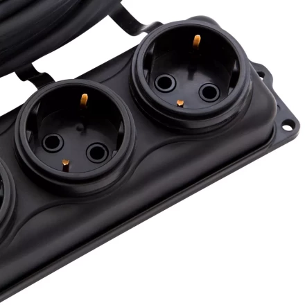 Удлинитель силовой 10 м, 16 А, тип УХз16, 3 x 1.5 мм, Россия Сибртех 95885 купить в Новом Уренгое