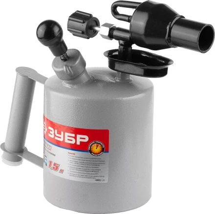 ЗУБР. Лампа паяльная ВУЛКАН ВК-10, стальная, 1,0 л 40652-1.0 купить в Новом Уренгое