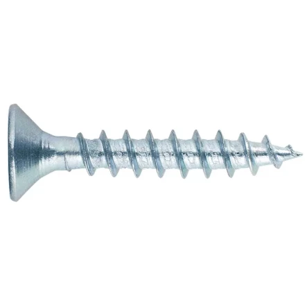 Саморезы универсальные 6,0х60 потайная головка PZ оцинкованные 100шт ШУРУПЬ 49135 купить в Новом Уренгое