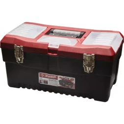 Ящик ЗУБР "МАСТЕР" пластмассовый для инструмента, 48,2x27,9x25,4см, 19" 38324_z01