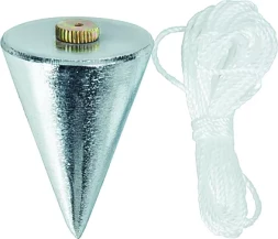 Отвес конусный 400 г шнур 5 м MATRIX 84834