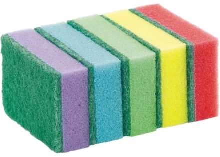 Губки для посуды Optima MAXI 98х65х31 мм 10шт ТМ Elfe 92354 купить в Новом Уренгое