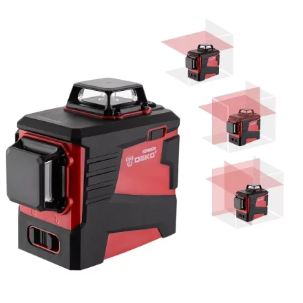 Уровень лазерный DKLL12PR3 DEKO, 065-0164, со штативом купить в Новом Уренгое