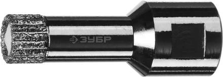 Алмазная коронка ЗУБР &quot;ПРОФЕССИОНАЛ&quot; универсальная для УШМ, сухое сверление, алмазы на вакуумной пайке,  посадка М14, d=14мм 29865-14 купить в Новом Уренгое