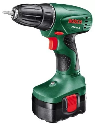 Аккумуляторная дрель BOSCH PSR 14,4-2 2 аккумулятора (0.603.951.G21) купить в Новом Уренгое
