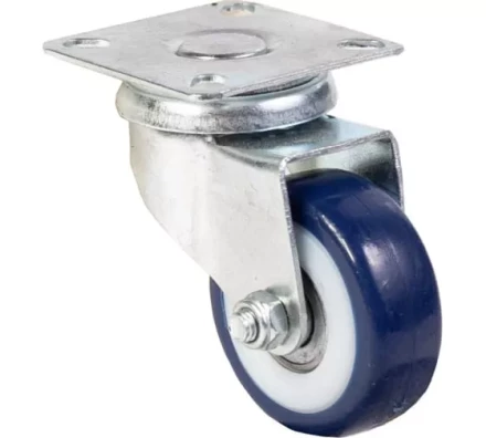 Колесо аппаратное поворотное SCv 25 50 мм (синяя резина) 1027147 купить в Новом Уренгое