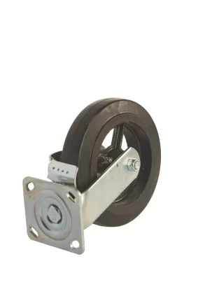 Колесо большегрузное поворотное SCdb 80 200 мм обрезиненное с тормозом (N) 1024162 купить в Новом Уренгое