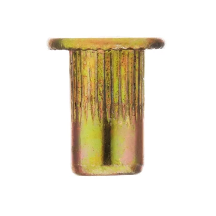 Заклепки резьбовые, стальные, оцинкованные, М3, пластиковый кейс, 200 шт. Denzel 40600 купить в Новом Уренгое