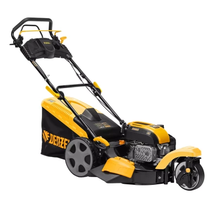 Бензиновая газонокосилка Denzel GLT-460SP-T, Trike 149 см3, 46 см, привод, панель, 60л (58810) купить в Новом Уренгое