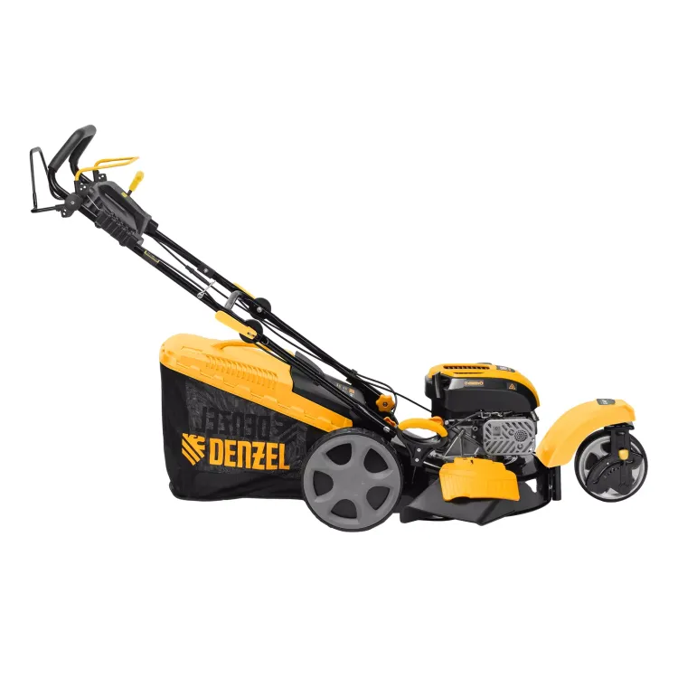 Бензиновая газонокосилка Denzel GLT-460SP-T, Trike 149 см3, 46 см, привод, панель, 60л (58810) купить в Новом Уренгое