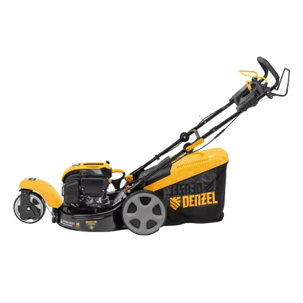 Бензиновая газонокосилка Denzel GLT-460SP-T, Trike 149 см3, 46 см, привод, панель, 60л (58810) купить в Новом Уренгое