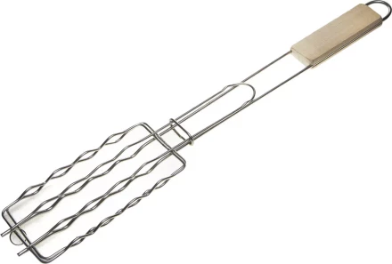 Решетка-гриль GRINDA &quot;BARBECUE&quot; для сосисок, нержавеющая сталь, 170х85мм 424730 купить в Новом Уренгое