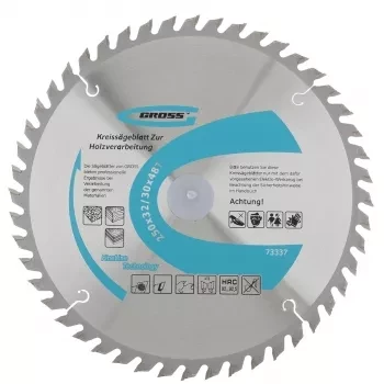 Пильный диск по дереву 255 x 32/30 x 72Т GROSS 73340 купить в Новом Уренгое