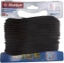 Шнур ЗУБР полиамидный, плетеный, повышенной нагрузки, с сердечником, черный, d 5, 20м 50311-05-020 купить в Новом Уренгое