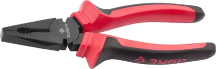 Плоскогубцы ЗУБР &quot;МАСТЕР&quot; комбинированные, маслобензостойкая рукоятка, покрытие оксидированное с полировкой, 180мм 22015-1-18_z01 купить в Новом Уренгое