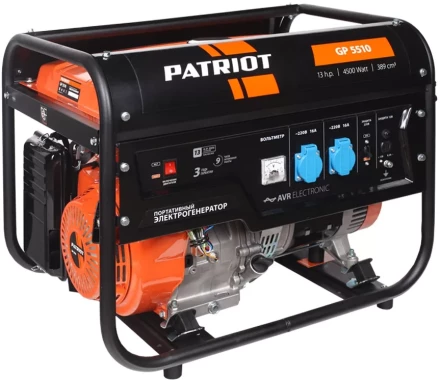 Генератор бензиновый PATRIOT GP 5510 купить в Новом Уренгое