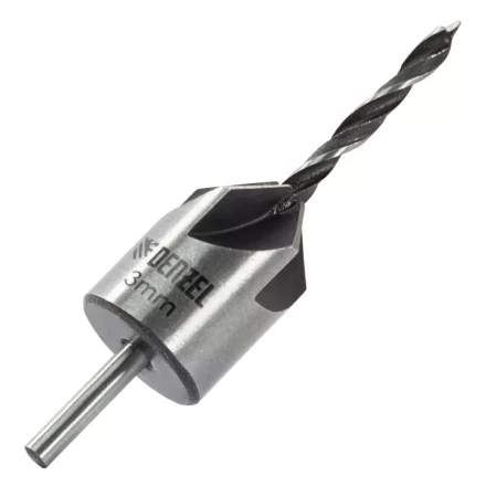 Набор сверл зенкеров по дереву Denzel 704272, 3-10 мм, набор 7 шт купить в Новом Уренгое