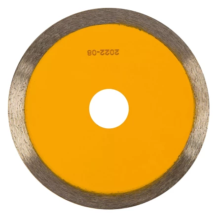 Диск алмазный отрезной 115 х 22,2 мм, сплошной, супертонкий, горячий пресс, мокрое резание// Denzel 73043 купить в Новом Уренгое
