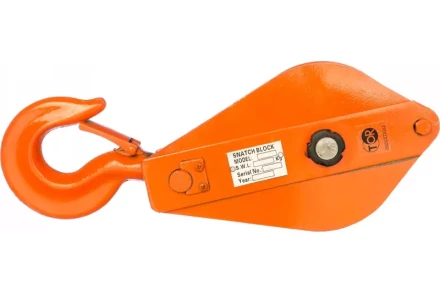 Блок монтажный однорольный с  крюком TOR HQG(L) K1-10,0 т с откидной щекой (S) 1048602 купить в Новом Уренгое