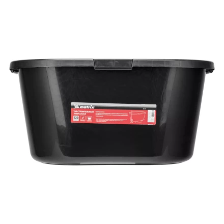 Таз строительный прямоугольный универсальный Matrix, 120л, ударопрочный 81476 купить в Новом Уренгое