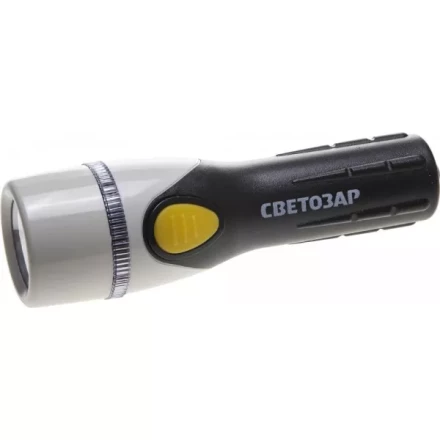 Фонарь СВЕТОЗАР &quot;UPITER&quot; ручной с пластмассовым корпусом и ремешком, ксеноновая лампа, 2xC SV-56373 купить в Новом Уренгое