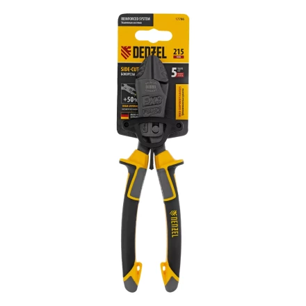 Бокорезы 215 мм Denzel 17786, усиленные, трехкомпонентные рукоятки купить в Новом Уренгое