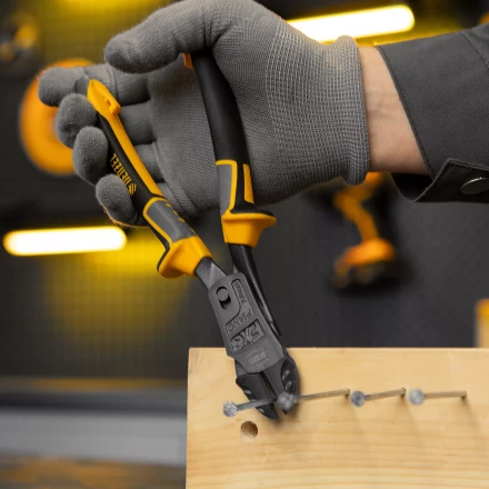 Бокорезы 215 мм Denzel 17786, усиленные, трехкомпонентные рукоятки купить в Новом Уренгое