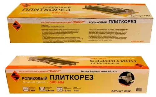 Плиткорез 500мм Энкор 3662 купить в Новом Уренгое