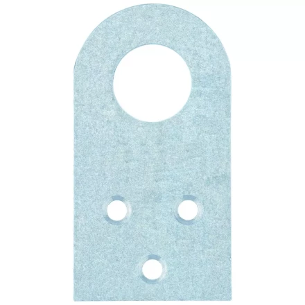 Проушина прямая 2,0 мм 75х40 мм цинк СИБРТЕХ 46503 купить в Новом Уренгое