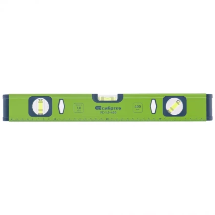 Уровень алюминиевый УС-1,0-400 СИБРТЕХ артикул 34100 купить в Новом Уренгое