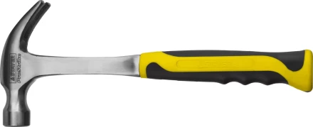 Молоток-гвоздодер STAYER &quot;PROFESSIONAL&quot; цельнометаллический с двухкомпонентной рукояткой, 450г 2025-450 купить в Новом Уренгое