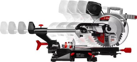 Пила торцовочная с ременной передачей ЗПТ-255-1800 ПЛР серия МАСТЕР купить в Новом Уренгое