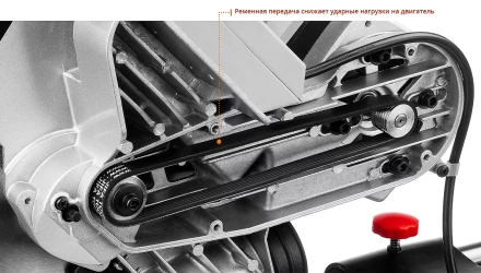 Пила торцовочная с ременной передачей ЗПТ-255-1800 ПЛР серия МАСТЕР купить в Новом Уренгое