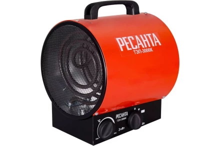 Тепловая пушка электрическая РЕСАНТА ТЭП-3000К купить в Новом Уренгое