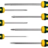 Набор X-Drive, KRAFTOOL 250081-H7: Отвертки профессиональные, SL: 3x80, 5x100, 6x125; PH: 1x80, 2x100; PZ: 1x80, 2x100 250081-H7 купить в Новом Уренгое