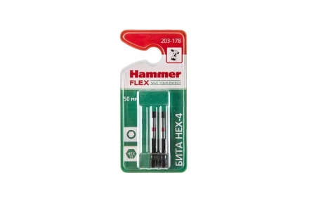 Бита HAMMER HEX4 50мм купить в Новом Уренгое