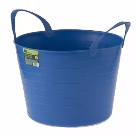 Ведро гибкое сверхпрочное 14 литров синее  СИБРТЕХ 67503 купить в Новом Уренгое