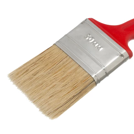 Кисть радиаторная для эмалей, 50х12 мм, натуральная щетина, пластиковая рукоятка// MTX 833589 купить в Новом Уренгое