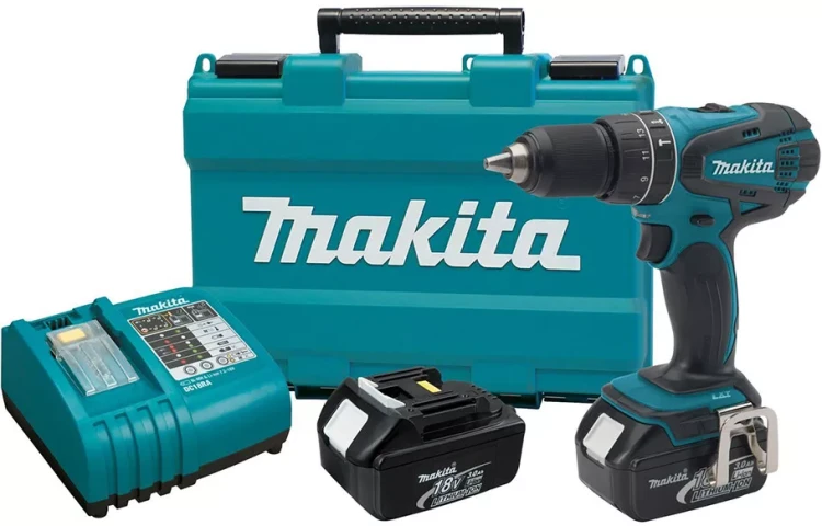 Аккумуляторная дрель-шуруповерт DHP456RFE Makita купить в Новом Уренгое