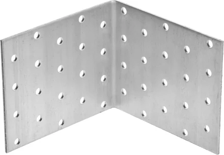 Крепежный угол ЗУБР &quot;МАСТЕР&quot; равносторонний, 80х100х100мм, 20шт 310205-080-100 купить в Новом Уренгое