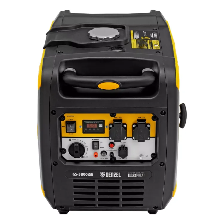 Генератор инверторный Denzel GS-3800iSE, 3,8 кВт, 230 В, закрытый корпус,электростартер купить в Новом Уренгое
