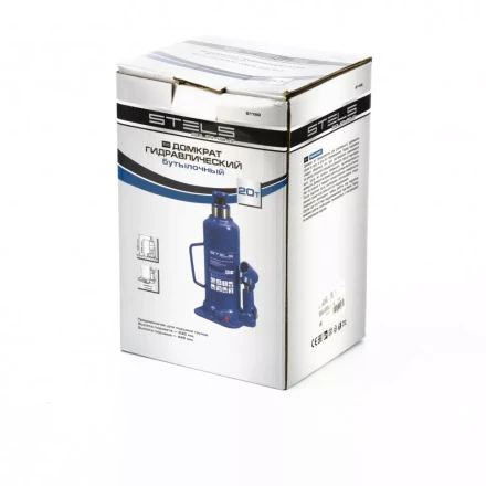 Домкрат гидравлический бутылочный 20 т h подъема 235-445 мм Stels 51169 купить в Новом Уренгое