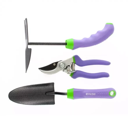 Набор садового инструмента обрезиненные эргономичные рукоятки 3 предмета Palisad 62903 купить в Новом Уренгое
