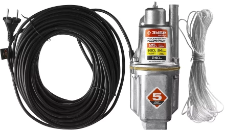 Насос вибрационный Родничок НПВ-240-25 серия МАСТЕР купить в Новом Уренгое