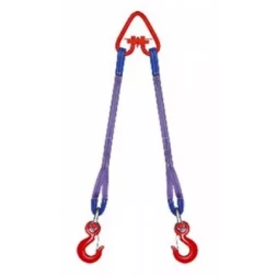 Строп текстильный двухветвевой 2СТ 2.5 т L=7 м SF6 50 мм Звено РТ-3